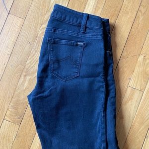 Max Studio Black Skinny Jeans Leggings Size 6